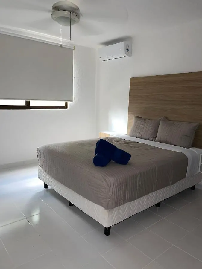 شقة فندقية كانكون Deco 3 Downtown 3 Bed Apartment